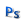 Photoshop CS3 Text Only Icon 24x24 png